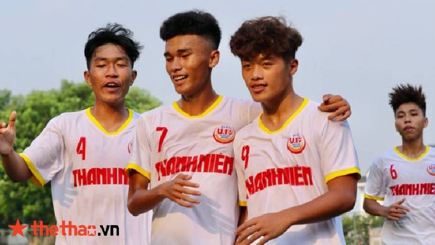 Kết quả U19 Bình Định vs HV Nutifood - Bảng C U19 Quốc gia 2021