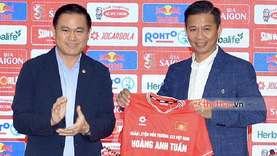 HLV Hoàng Anh Tuấn: 'Ngày mai của bóng đá Việt Nam bắt đầu từ đội U23'