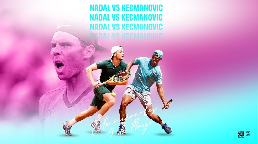 Nhận định tennis Nadal vs Kecmanovic - Vòng 2 Madrid Open, 21h00 ngày 4/5