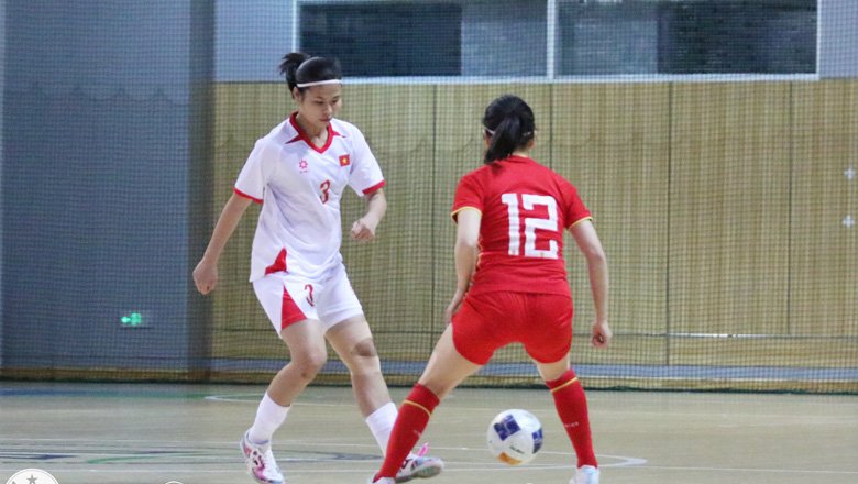 ĐT futsal nữ Việt Nam thua đáng tiếc Trung Quốc trên loạt sút luân lưu