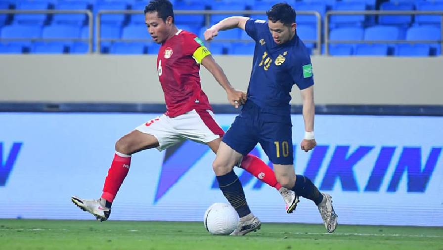 Thái Lan bị Indonesia cầm hòa ở vòng loại World Cup 2022