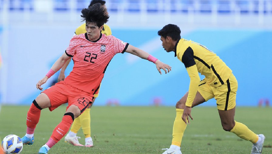 U23 Hàn Quốc phải đổi sân tập trước trận gặp U23 Việt Nam
