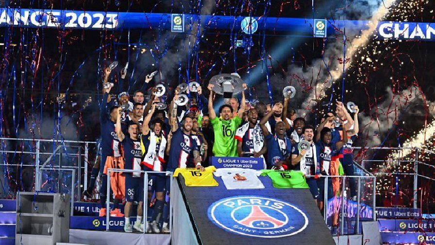 Hạ màn Ligue 1 2022/23: PSG vô địch, AS Monaco và Lyon ‘tay trắng’