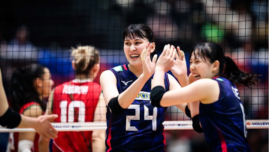 Link xem trực tiếp bóng chuyền Volleyball Nations League 2023 Nhật Bản vs Trung Quốc, 17h10 hôm nay 4/6