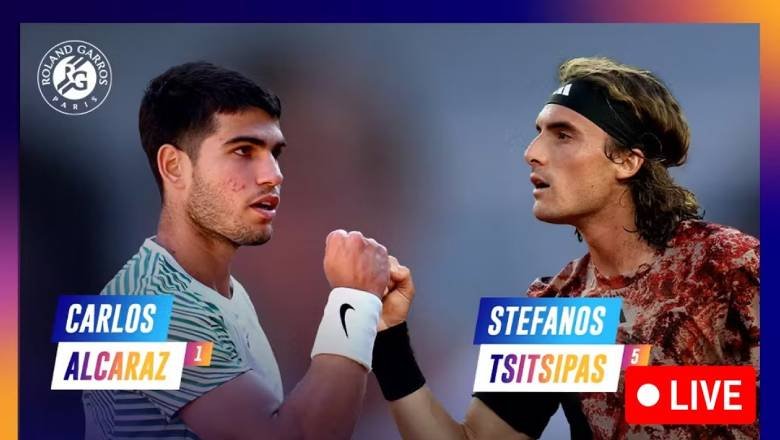 Lịch thi đấu tennis hôm nay 4/6: Tứ kết Roland Garros - Tâm điểm Alcaraz vs Tsitsipas