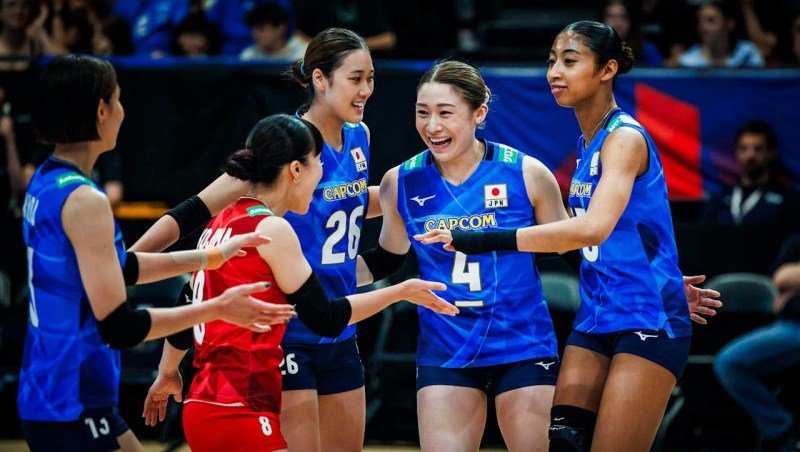 Bóng chuyền nữ Nhật Bản vùi dập Hà Lan trong ngày khai màn Volleyball Nations League 2025
