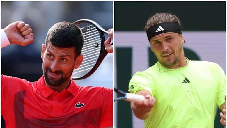 Lịch thi đấu tennis ngày 4/6: Tứ kết Roland Garros - Djokovic đấu Zverev
