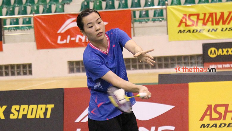 Thùy Linh thua Nidaira Natsuki, dừng bước ở vòng 1 Indonesia Mở rộng