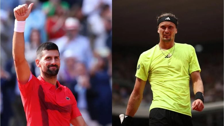 Xem trực tiếp Tứ kết Roland Garros 2025 - Zverev vs Djokovic trên kênh nào?