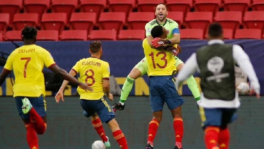 Kết quả Uruguay vs Colombia 0-0 (pen 2-4): Cái kết cay đắng