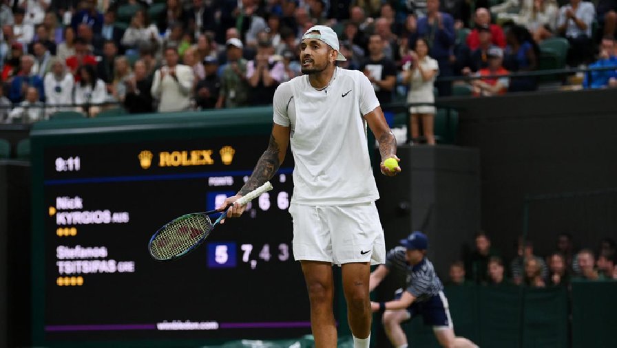 ‘Trai hư’ Nick Kyrgios nhận thêm án phạt tại Wimbledon 2022