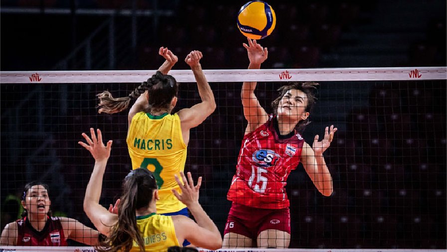 Lịch thi đấu tứ kết bóng chuyền nữ VNL 2022: Ba đại diện châu Á gặp khó