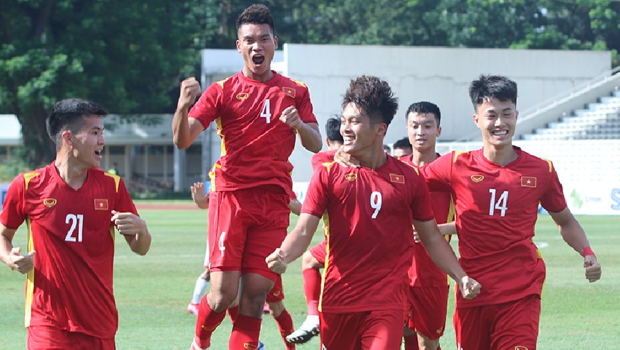 KẾT QUẢ U19 Việt Nam 4-1 U19 Philippines: Văn Trường lập công trên chấm 11m