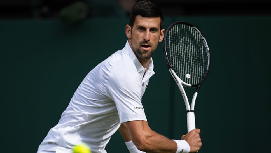 Djokovic thắng trận thứ 29 liên tiếp tại các kỳ Wimbledon