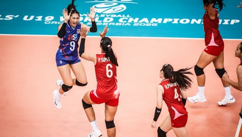 Link xem trực tiếp bóng chuyền VTV Cup 2025: Trẻ Thái Lan vs Australia, 19h30 ngày 4/7