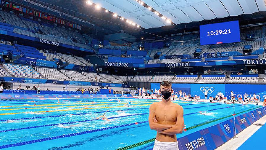 Kình ngư Huy Hoàng: 'Đối thủ ở Olympic cao lớn lắm, mình không thể theo nổi'