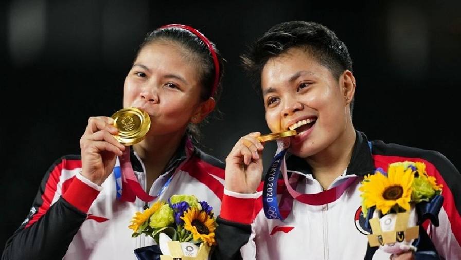 Vô địch cầu lông Olympic Tokyo 2021, cặp đôi Indonesia nhận thưởng 8 tỷ và... 5 con bò