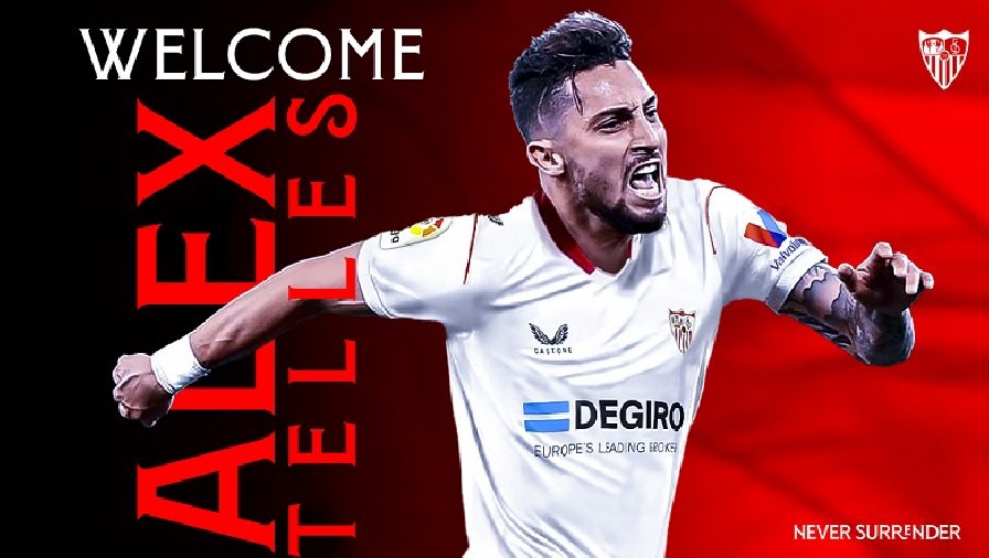 MU chính thức cho Sevilla mượn Alex Telles