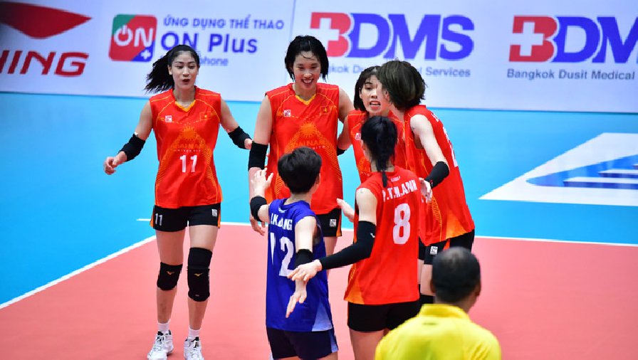 Top 5 VĐV bóng chuyền nữ cao nhất SEA V.League: Lý Thị Luyến, Thanh Thúy không có đối thủ