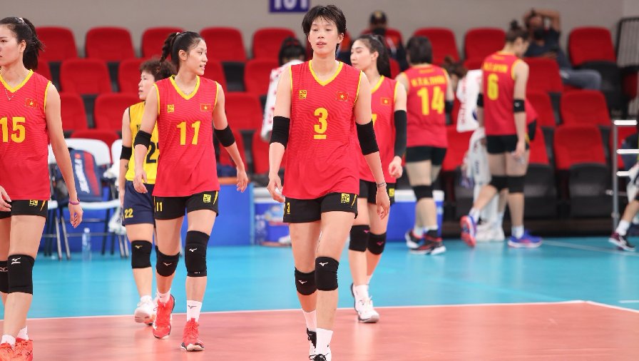 Bất ngờ số tiền thưởng tuyển bóng chuyền nữ Việt Nam nhận với thành tích tOP 4 AVC Cup 2022