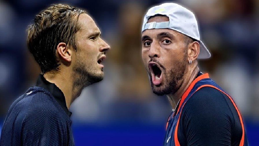 Lịch thi đấu tennis ngày 5/9: Vòng 4 US Open - Tâm điểm Medvedev vs Kyrgios