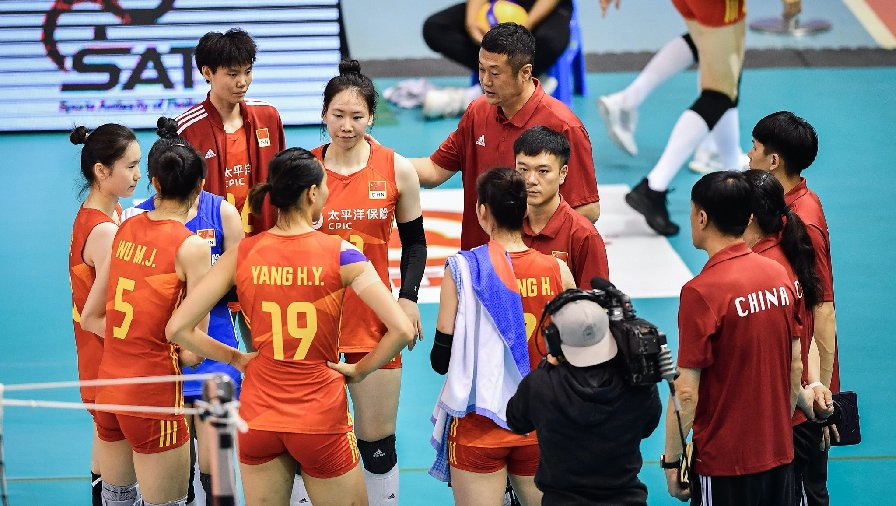 Cứu 2 match-point, Trung Quốc hạ gục Nhật Bản siêu kịch tính ở giải bóng chuyền Vô địch châu Á 2023