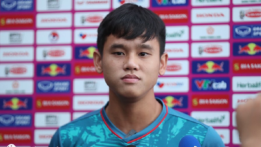 Hậu vệ U23 Việt Nam dè chừng 'đối mềm' ở trận ra quân vòng loại U23 châu Á