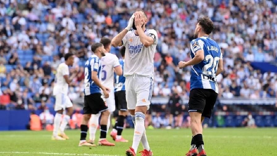 Video highlight Espanyol vs Real Madrid: Benzema lập công, Los Blancos vẫn thua