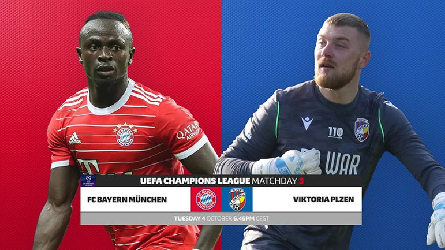 Thành tích, lịch sử đối đầu Bayern Munich vs Viktoria Plzen, 23h45 ngày 4/10