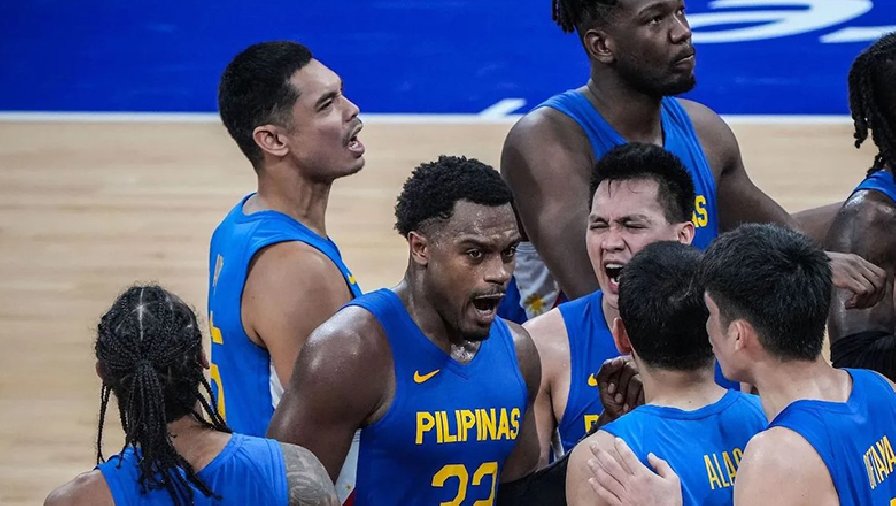 ĐT bóng rổ nam Philippines tạo địa chấn, thắng sốc Trung Quốc để vào chung kết ASIAD 19