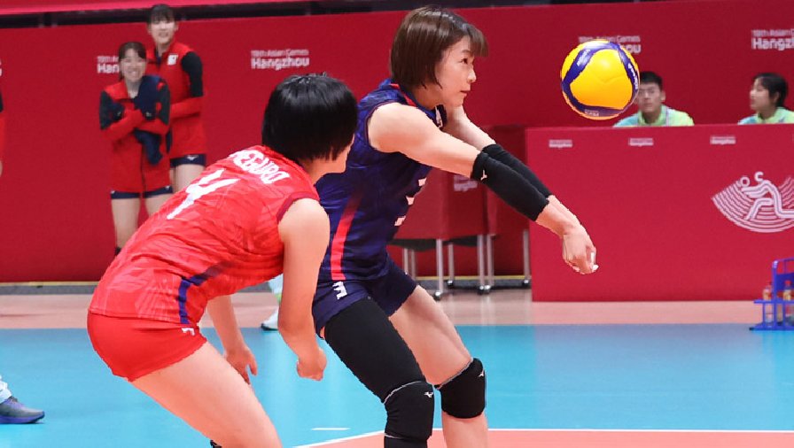 Link xem trực tiếp bóng chuyền nữ ASIAD 19 Nhật Bản vs Đài Bắc Trung Hoa, 18h00 ngày 4/10