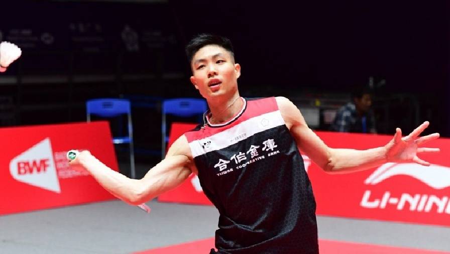 Chou Tien Chen bị loại ngay vòng 1 giải cầu lông HYLO Open