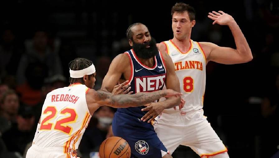 Harden - Durant chung tay đưa Brooklyn Nets tới chiến thắng