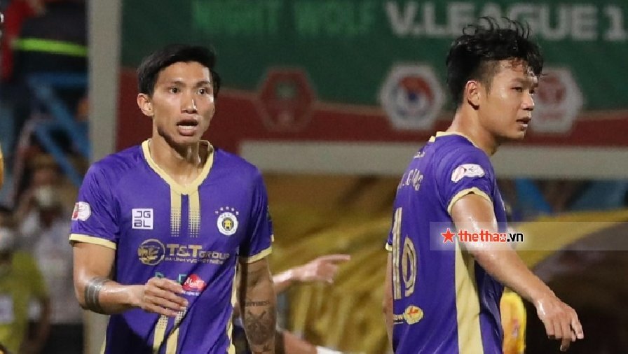 Đội hình ra sân Thanh Hóa vs Hà Nội FC: Văn Hậu trở lại
