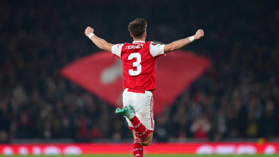 Kết quả Arsenal vs Zurich: Tierney lập công, Pháo thủ vào vòng 1/8 Cúp C2 châu Âu