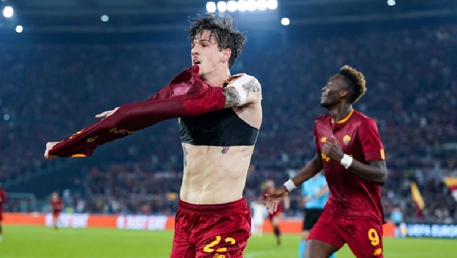 Kết quả AS Roma vs Ludogorets: Penalty, thẻ đỏ và Zaniolo lại ăn mừng