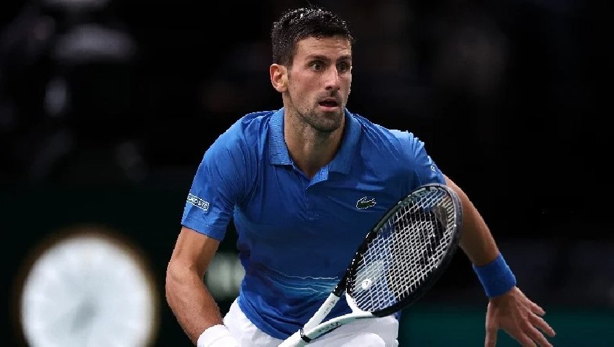 Lịch thi đấu tennis ngày 4/11: Tứ kết Paris Masters - Djokovic vs Musetti