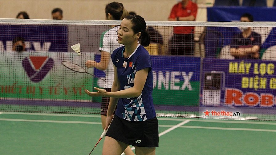 Thùy Linh vượt qua tay vợt Trung Quốc, vào bán kết giải Cầu lông Đà Thành 2022