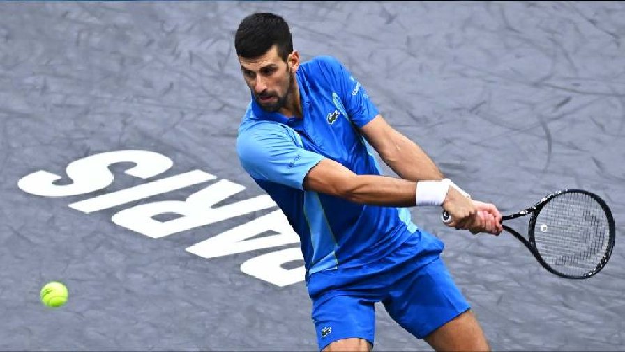 Kết quả tennis ngày 4/11: Djokovic vào Bán kết Paris Masters