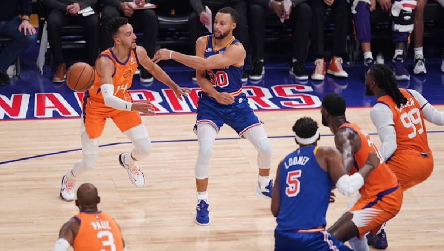 Kết quả Warriors 118-96 Suns: Curry 'chặt đứt' mạch thăng hoa của Suns