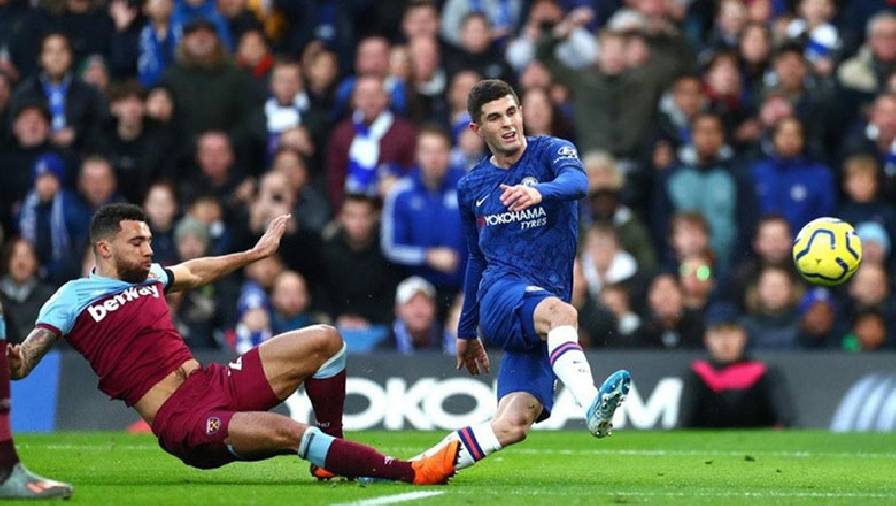 Kết quả bóng đá West Ham vs Chelsea, 19h30 ngày 4/12