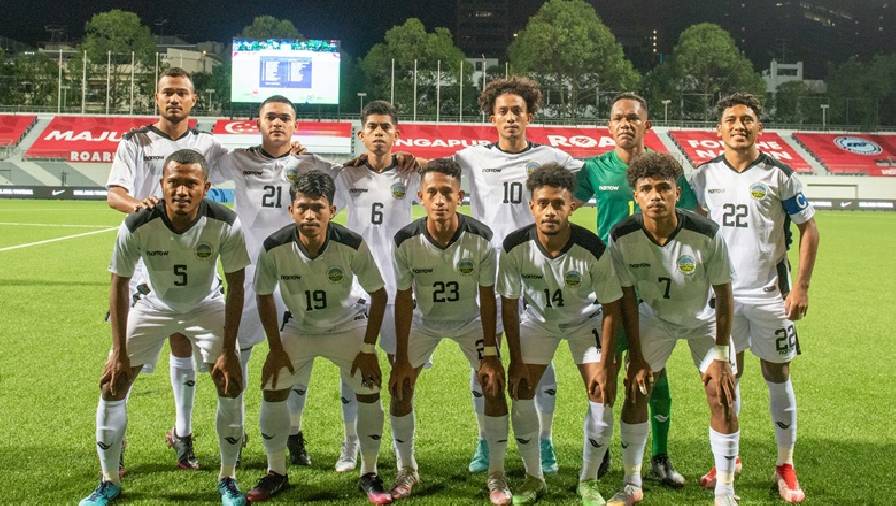 Timor Leste chốt danh sách dự AFF Cup 2021