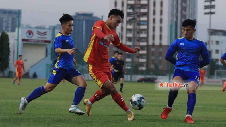 U21 Thanh Hóa đánh bại Khánh Hòa nhờ siêu phẩm từ phạt góc