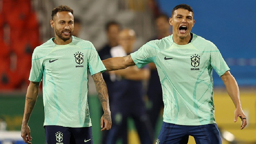Neymar quay trở lại tập luyện, báo hiệu tin vui trước trận Brazil vs Hàn Quốc