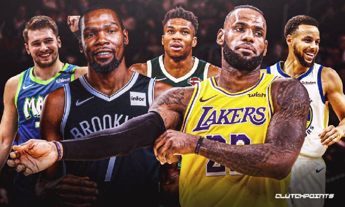 Kevin Durant, Lebron James và Stephen Curry dẫn đầu NBA All-Star