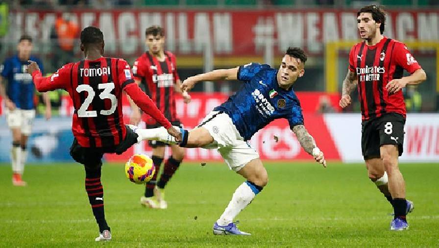 Kết quả bóng đá Inter Milan vs AC Milan, 0h00 ngày 6/2