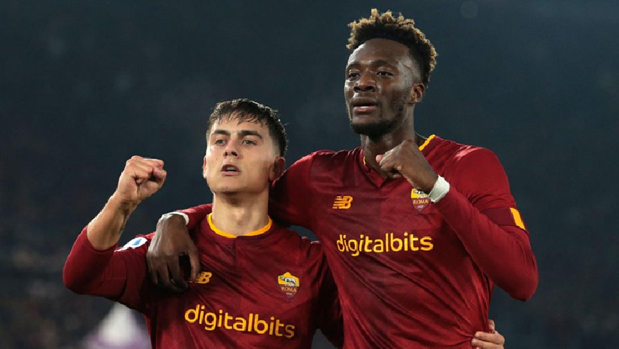 Kết quả bóng đá Roma vs Empoli: Song tấu Dybala - Abraham đưa Giallorossi trở lại mạch thắng