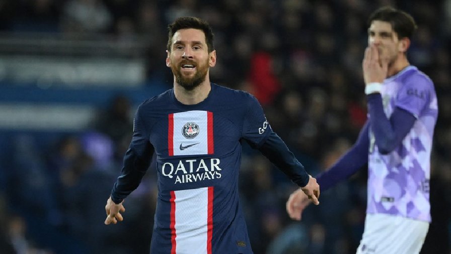 Kết quả PSG vs Toulouse: Messi tỏa sáng trong ngày vắng Neymar và Mbappe