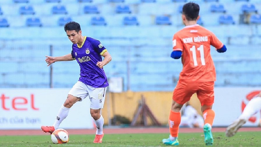 Dàn tuyển thủ tái xuất, Hà Nội FC đại thắng ‘7 sao’ trước ngày nghỉ Tết
