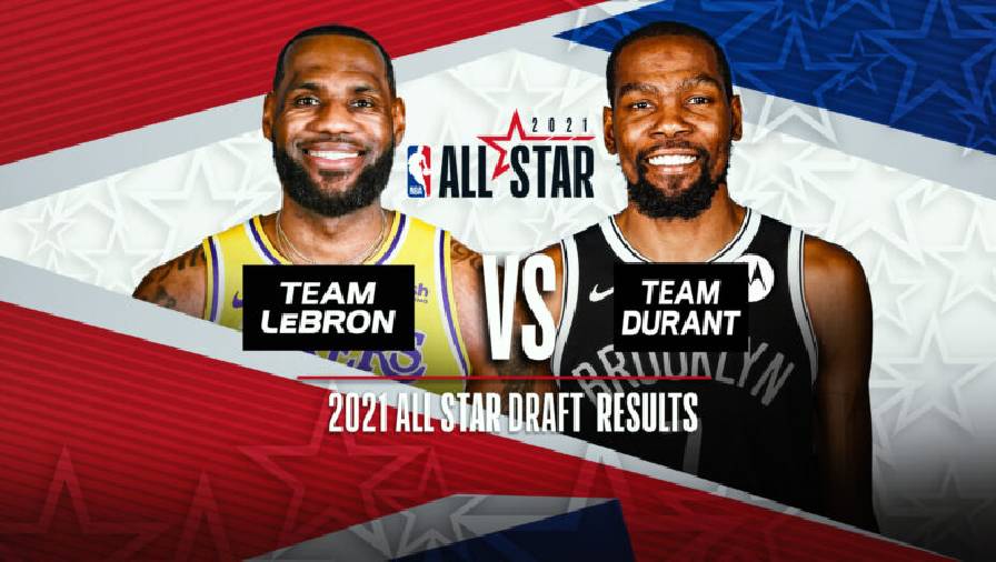 Nhận định trận đấu đội LeBron James vs đội Kevin Durant NBA All-Star  2021